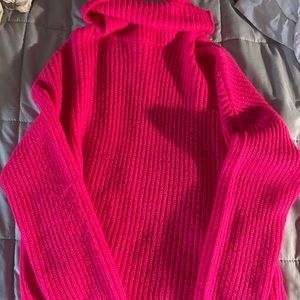 Pink sweater